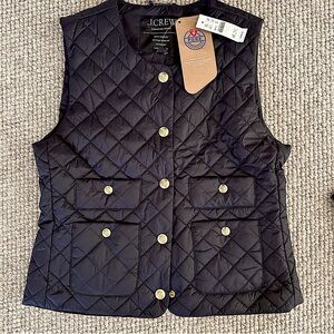 J Crew quilted vest